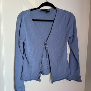 Tailor front tie cardigan
